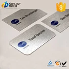 customed metal plate/nameplate/logo plate
