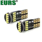 EURS best price brightness12v 6000k 1.7W t10 4014 15smd canbus clearance bulb car modify light