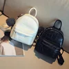2018 fashion korean pu leather book bag , casual lady mini backpack wholesale