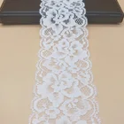 Nylon Lace Lace Hot Sale Narrow 5 Cm Stretch Spandex Nylon Flower Elastic Lace Trim For Lingerie