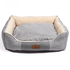Factory price quality fleece pet dog bed