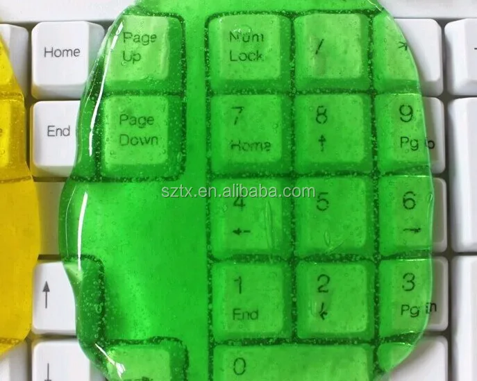 Pr&aacute;tica 12*17.5 cm gel limpador de teclado para teclado - ANKUX Tech Co., Ltd