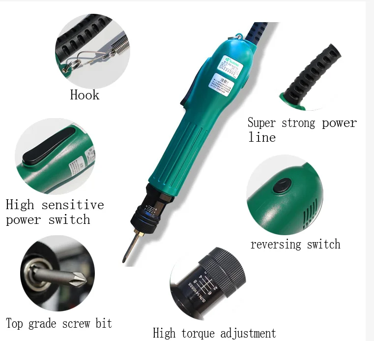 Top selling low torque electric screwdriver, phillips electric torque control screwdriver for sale