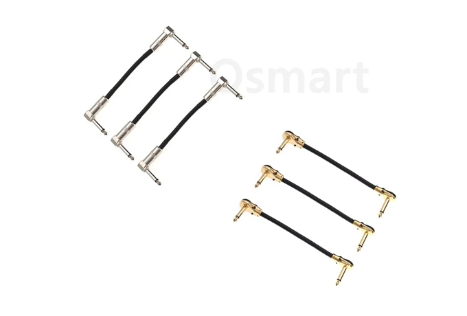 Guitar Instrument Cable, 1/4 Inch TS to 1/4 Inch TS Pro Cord, 6.3mm Cable - ANKUX.COM