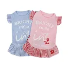 Professional lovely pink classic dress dog apparel pet clothes