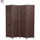 Folding wood screen room divider home decoration items living furniture