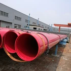 Tianjin Factory Cheap Price FBE Red Color Fire Fight Carbon Steel Pipe
