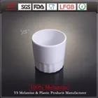 SGS certified good quality unbreakable 100% melamine tube plastic cup japan