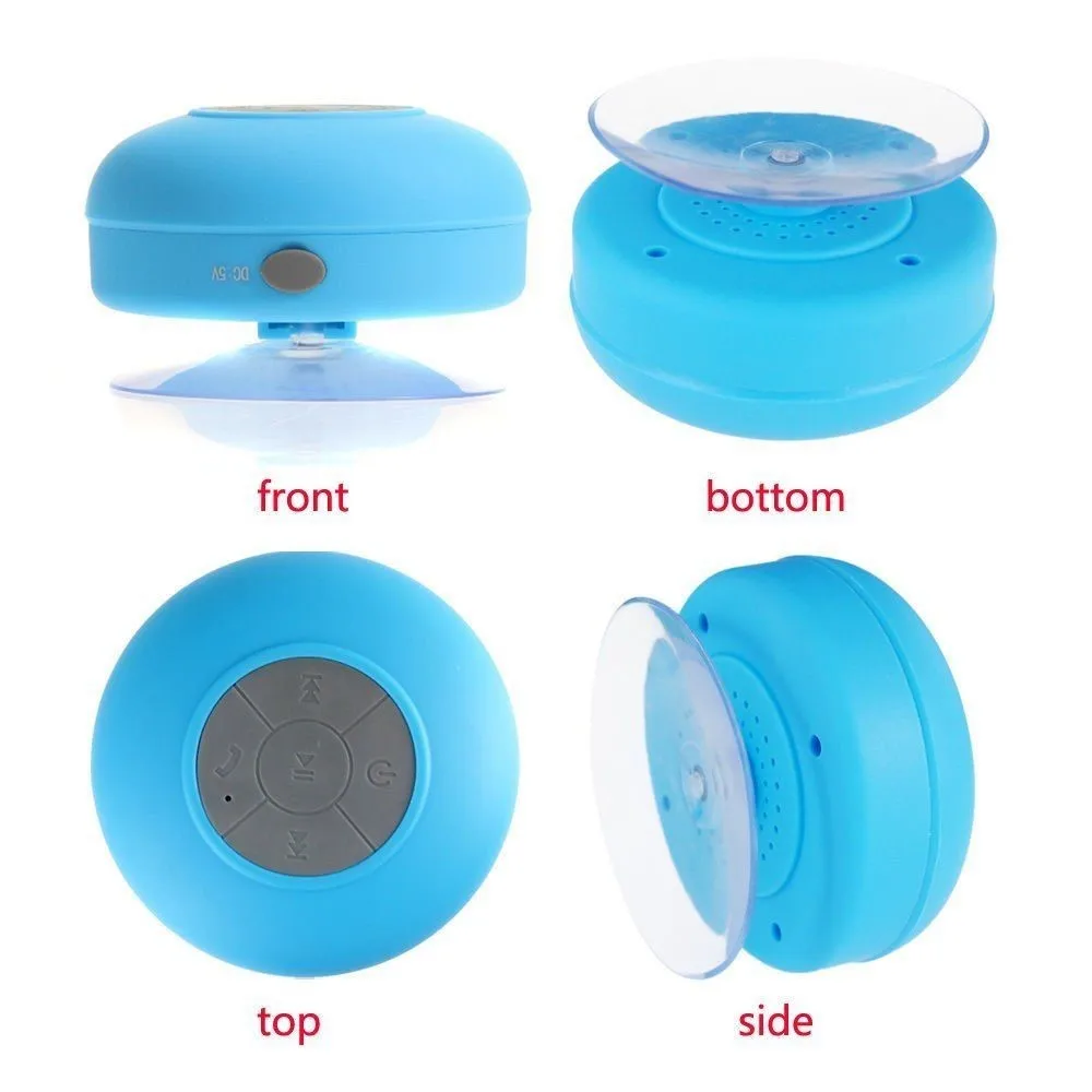 waterproof Portable Speaker selfie sucker Remote Control Shutter Without APP For IOS Android - ANKUX.COM