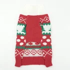 Christmas custom warm hand crochet dog clothes simply cat festival clothing knitted Soft Pet Apparel