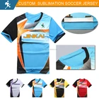 customized 2017 newest design sublimation soccer jersey football shirt