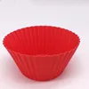 2019 amazon food grade baking silicone round cup cake mold