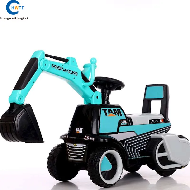 blue digger toy