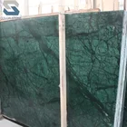 Natural Polished Indian Green Marble Verde Green Marble Slabs Tile