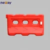 Traffic safety water filled plastic road barriers