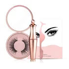 magnetic lash liner and 5 magnets eyelash with private logo
