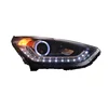 FOR IX35 2010-2013 LED HEAD LAMP, ANGEL EYE,hot selling supplier