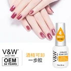 UV gel nail polish with 10/12/15ml glass bottle