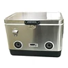54L Ice Cooler Stainless Steel Box Vintage Retro Ice Chest