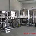 15TPH commercial reverse osmosis system for pure water , with stainless steel water tank