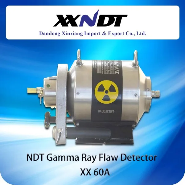 NDT gamma radiography equipment XX60A, Co60, 200ci, View radiation
