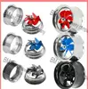 2013 new and fashion screw 316l stainless steel colored windmill ear plug tunnel body piercing jewelry rings