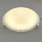Top quality custom 18w surface mounted glass round cover ceiling light