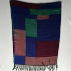 Promotion 100% acrylic lattice fringe shawl scarf for women