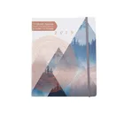 Wholesales Japanese School Luxury Emboss Travelers 3 Ring Notebook