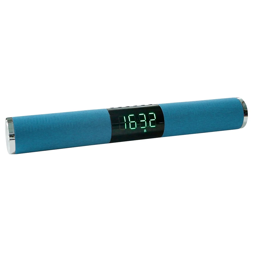 Alarm Clock Bluetooth Speaker Subwoofer LED Display Desktop Digital Table Clocks - ANKUX.COM