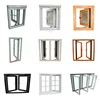 Hot sale China double Glass Frame PVC UPVC Window