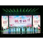 P3.91 Solution Merchandising Hanging Indoor Trade Show LED Display Wall