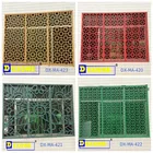 Aluminum carved perforated metal window screen /decorative exterior metal wall panel/room partition