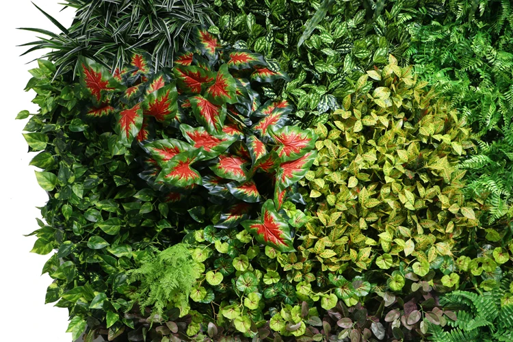 Decoración Vertical De Jardín,Plantas Colgantes,Hierba Artificial,Pared