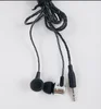 High quality stereo sound black 3.5mm mp3 player CD player personal music in-ear earphone jack suitable any system