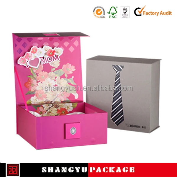 custom fashion China series elegant color printed mother of pearl inlaid jewelry box