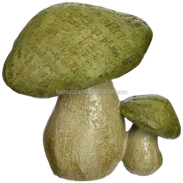 garden mushroom statue