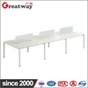 Modern famous office furniture brands clear acrylic partition computer desk for sale
