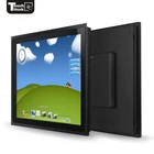 Monitor Aspect Ratio IP65 Square Panel 17 Inch Touch Screen Lcd Monitor With 4:3 Aspect Ratio
