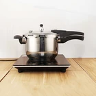 CE / EU 304 Stainless steel U-shape big Gas and Induction Cooker pressure cooker