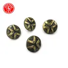 OEM 20MM singer jeans gold decorate buttons on pockets position