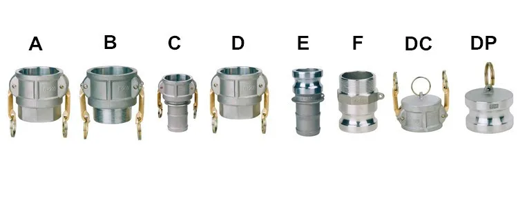 (cm-al-b) Type B Camlock Aluminium Camlock Connector Quick Coupling 1/8