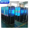 standing digital signage advertising touch screen totem kiosk lcd advertising display
