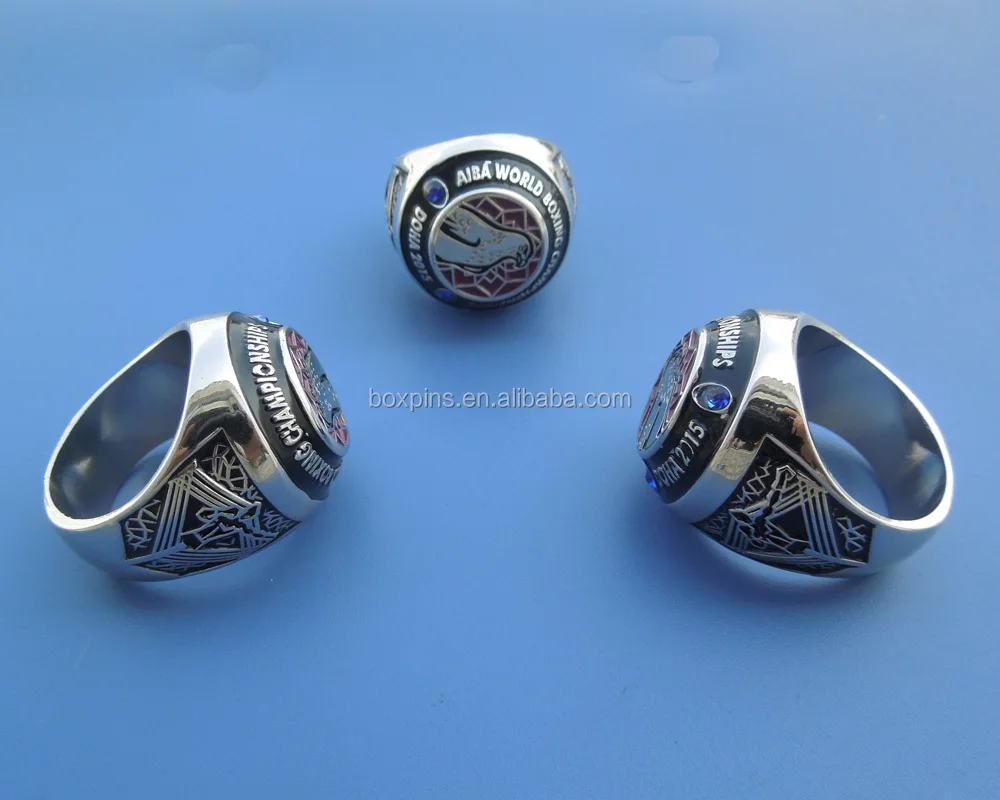 the world boxing championship ring souvenir metal ring