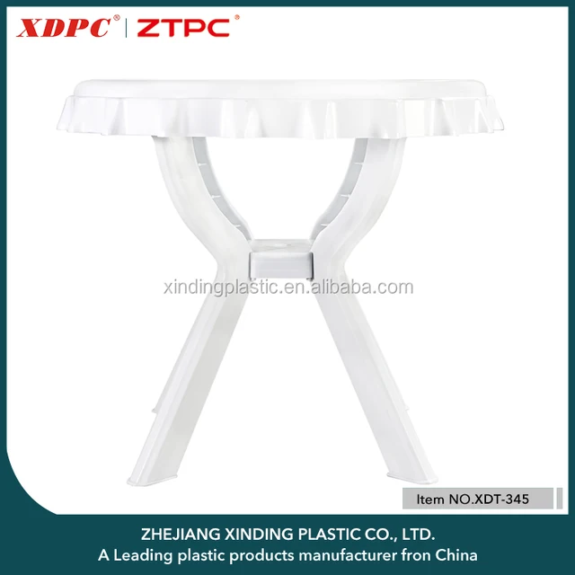 Chinese Supplier Customized Color Plastic Garden table