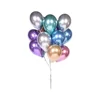 Wholesale 50pcs/bag Round Party Decoration Colorful Foil Chrome Metallic Ballon Balloon
