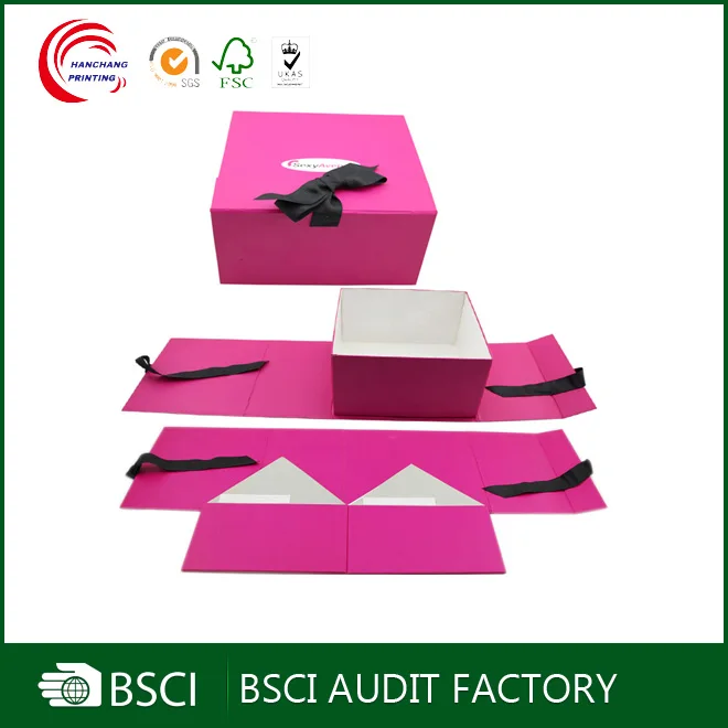 cheap high quality foldable paper box