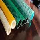 Color Customized Flexible drain pipe PVC Garden Water Hose / Pipe Inner Black with spray gun