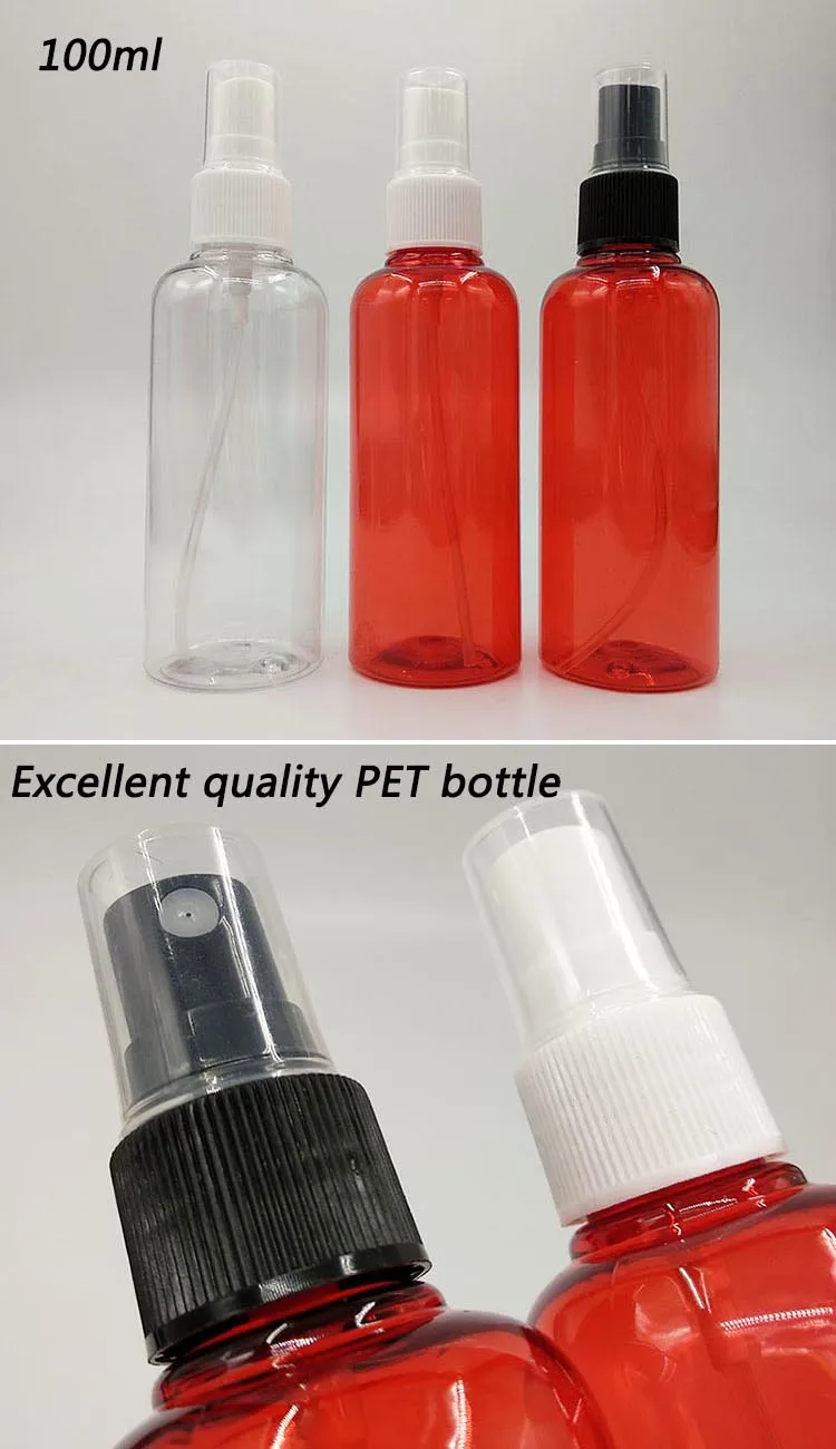 Wholesale 15ml 500ml Empty Plastic 100ml Spray Bottles 100 Ml Pet