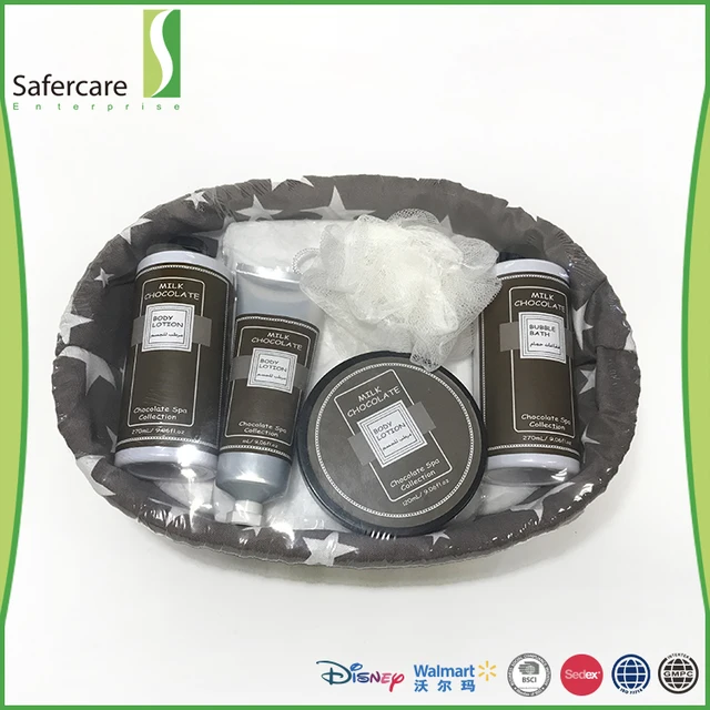 moisturizing lotion skin care customized logo bath spa gift set